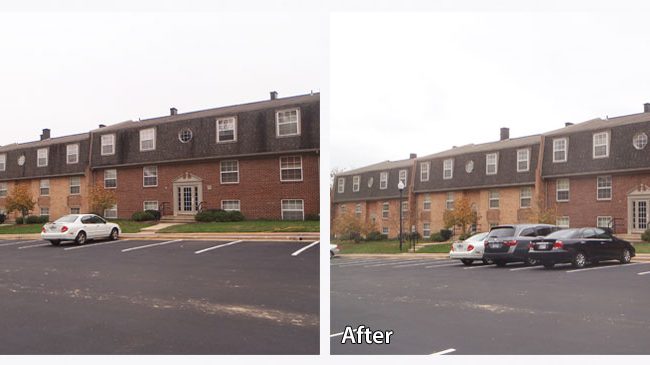 Roof Before and After