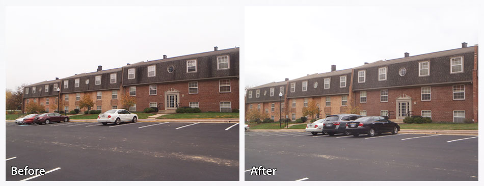 Roof Before and After